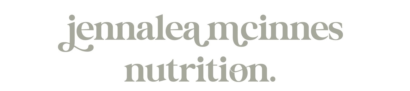 Jennalea Mcinnes Nutrition