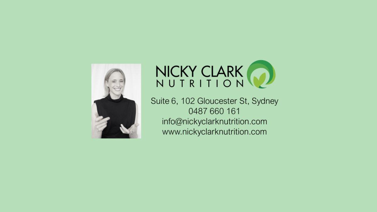 Nicky Clark Nutrition