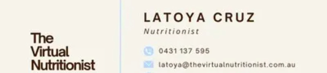 The Virtual Nutritionist