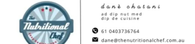 Danè Chatani - The Nutritional Chef 
