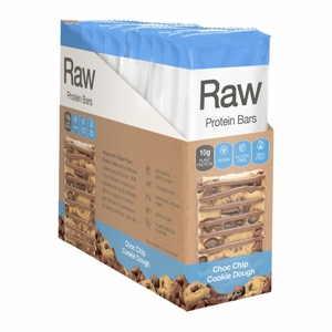 Raw Protein Bars Choc Chip Cookie Dough