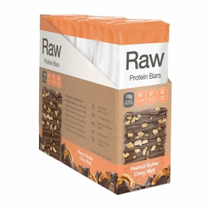 Raw Protein Bars Peanut Butter Choc Melt