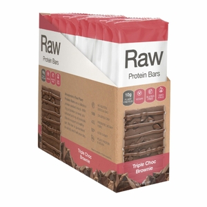 Raw Protein Bars Triple Choc Brownie
