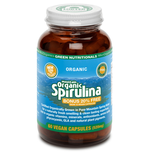 Mountain Organic Spirulina Capsules