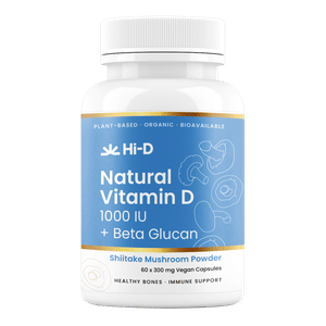 Natural Vitamin D 1000IU + Beta Glucan