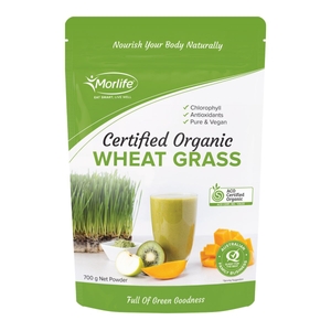 Certified Organic Wheat Grass