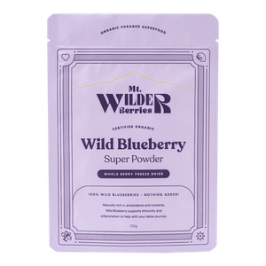 Wild Blueberry Organic Super Powder