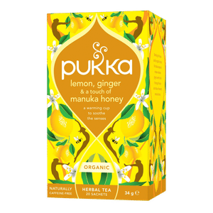Lemon Ginger & a touch of Manuka Honey