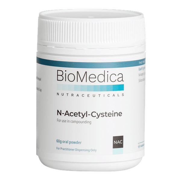 <img src='https://images.vital.ly/tr:w-350,c-at_max,dpr-2,q-100/BioMedica_N_Acetyl_Cysteine_60_g.png' /> N-Acetyl-Cysteine
