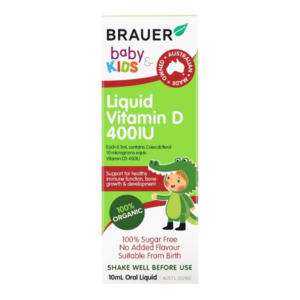 Baby & Kids Liquid Vitamin D 400IU