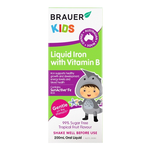 Kids Liquid Iron With Vitamin B