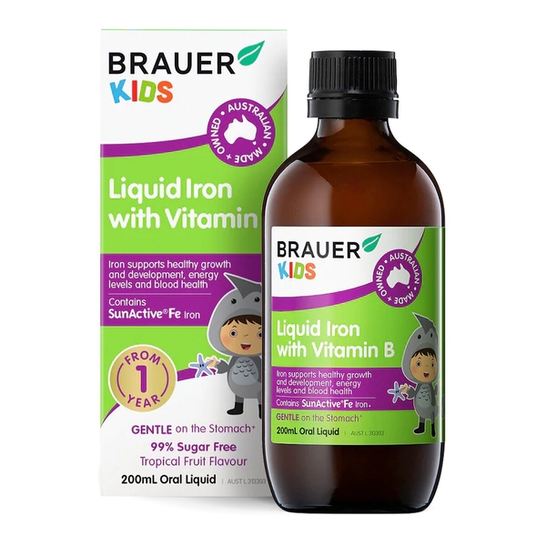 Kids Liquid Iron With Vitamin B