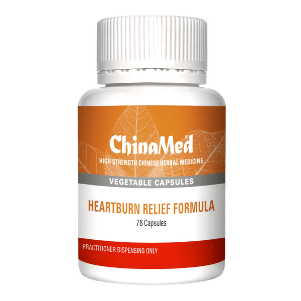 <img src='https://images.vital.ly/tr:w-350,c-at_max,dpr-2,q-100/ChinaMed_Heartburn_Relief_Formula_78_Capsules.png' /> Heartburn Relief Formula