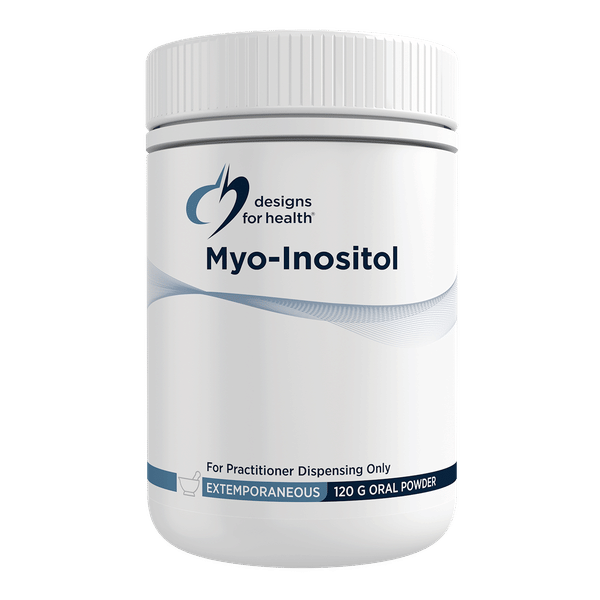 <img src='https://images.vital.ly/tr:w-350,c-at_max,dpr-2,q-100/Designs_for_Health_Myo_Inositol_120_g.png' /> Myo-Inositol
