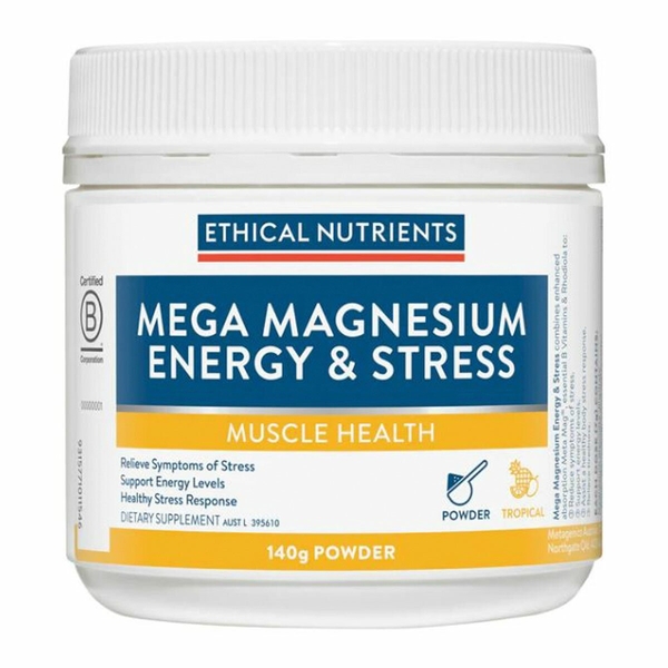 Mega Magnesium Energy & Stress