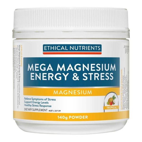 Mega Magnesium Energy & Stress