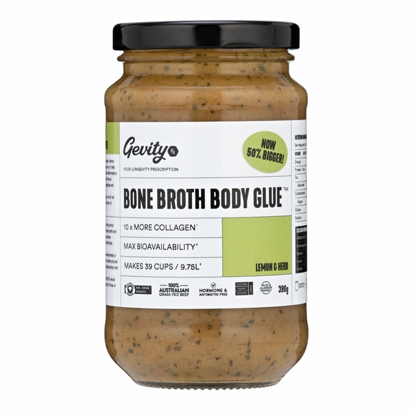Bone Broth Body Glue Lemon & Herb