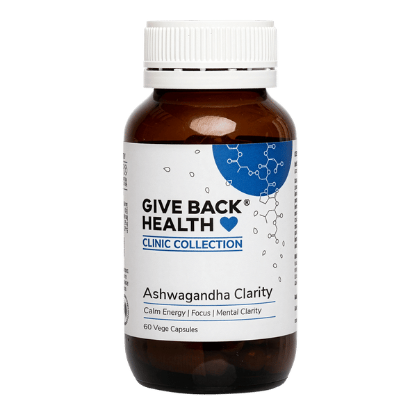 <img src='https://images.vital.ly/tr:w-350,c-at_max,dpr-2,q-100/GiveBackHealth_Ashwagandha_Clarity_60_VegeCaps.png' /> Ashwagandha Clarity
