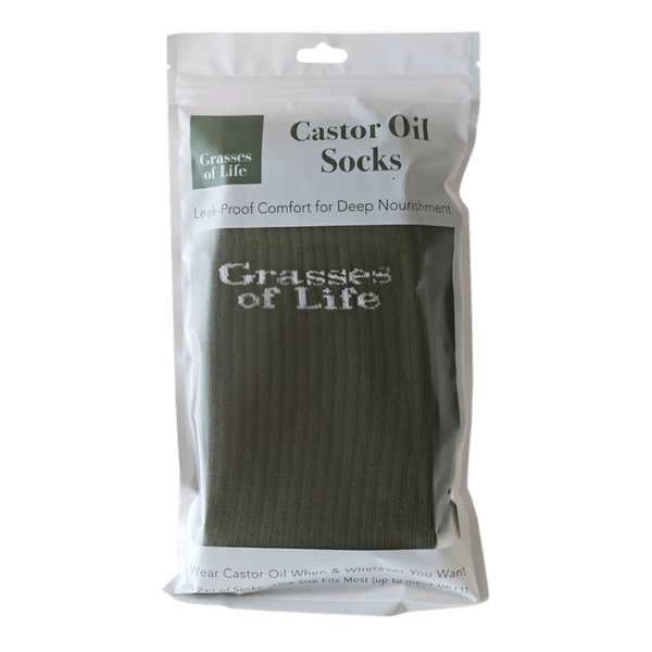 Castor Oil Socks