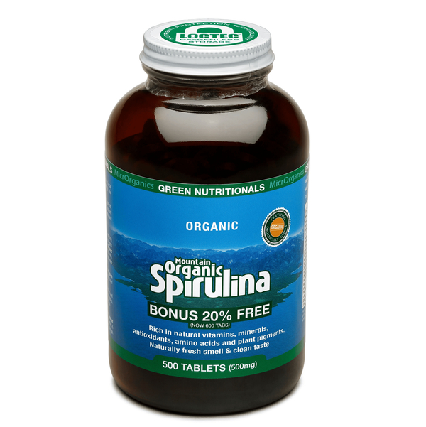 Mountain Organic Spirulina Tablets