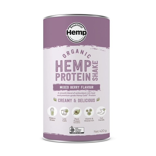 Hemp Protein Shake Mixed Berry