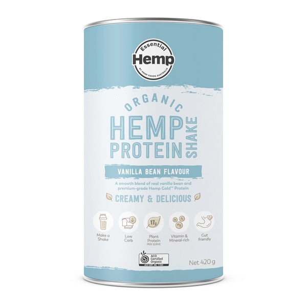 Hemp Protein Shake Vanilla Bean