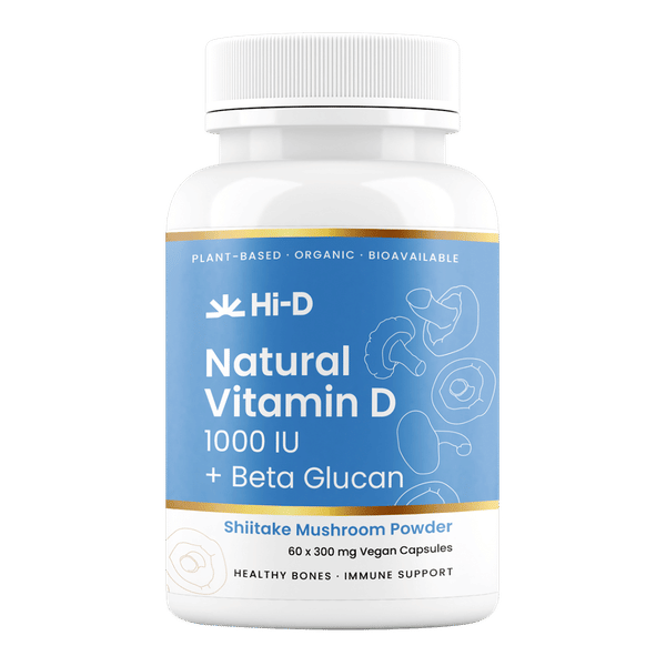 Natural Vitamin D 1000IU + Beta Glucan