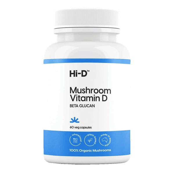 Mushroom Vitamin D Beta Glucan