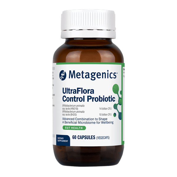 <img src='https://images.vital.ly/tr:w-350,c-at_max,dpr-2,q-100/Metagenics_Ultra_Flora_Control_Probiotic_60_Capsules.png' /> Ultra Flora Control Probiotic