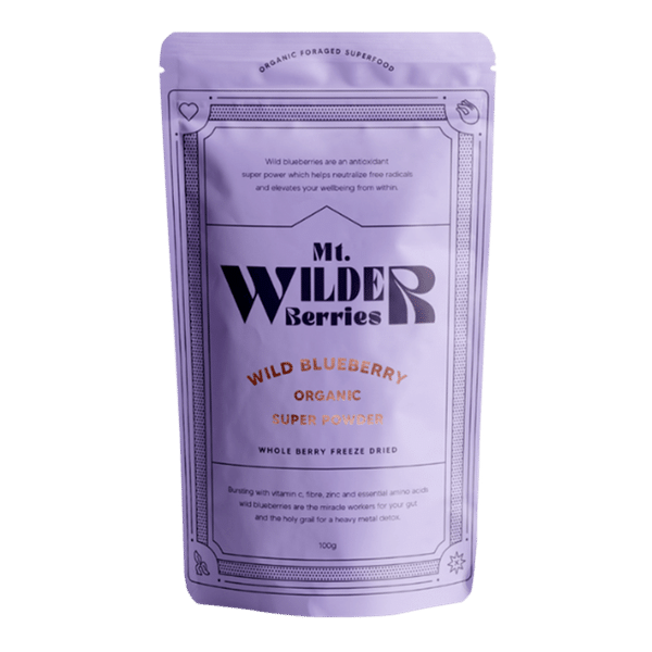 Wild Blueberry Organic Super Powder