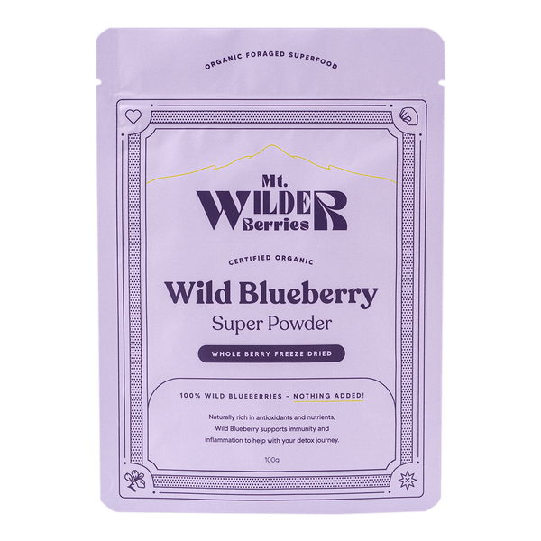 Wild Blueberry Organic Super Powder