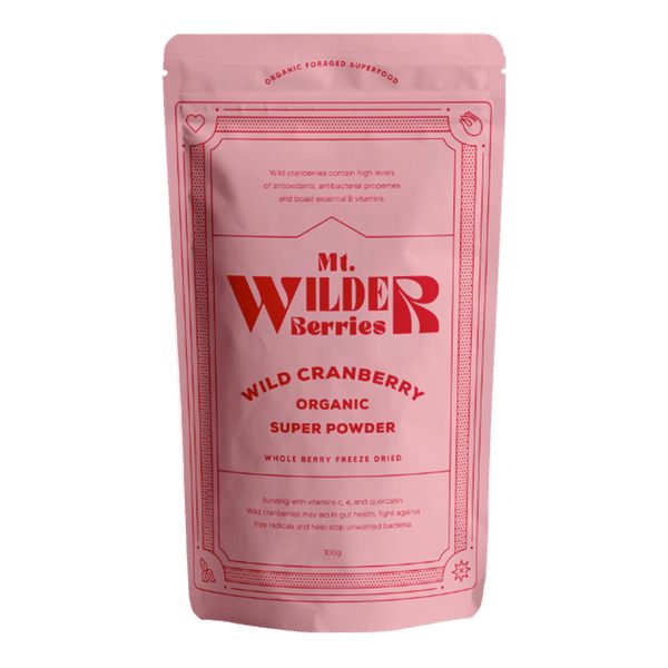 Wild Cranberry Organic Super Powder