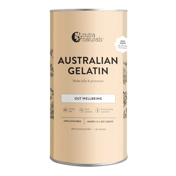 <img src='https://images.vital.ly/tr:w-350,c-at_max,dpr-2,q-100/Nutra_Naturals_Australian_Gelatin_500_g.png' /> Australian Gelatin