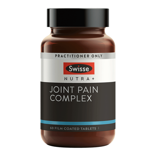<img src='https://images.vital.ly/tr:w-350,c-at_max,dpr-2,q-100/Swisse_Nutra+_Joint_Pain_Complex_60_Tablets.png' /> Joint Pain Complex