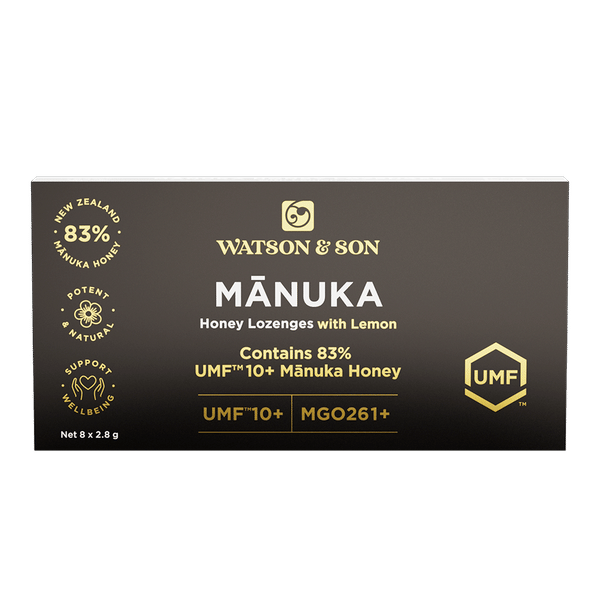 Manuka Lozenges Honey & Lemon UMF 10+/MGO 261+